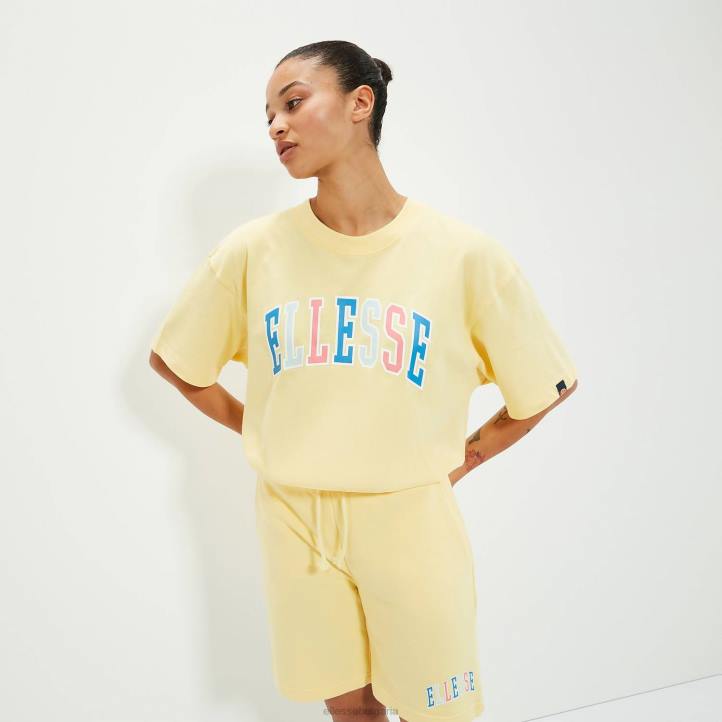 Ellesse унисекс тениска calipsi светло жълто облекло 80BR73