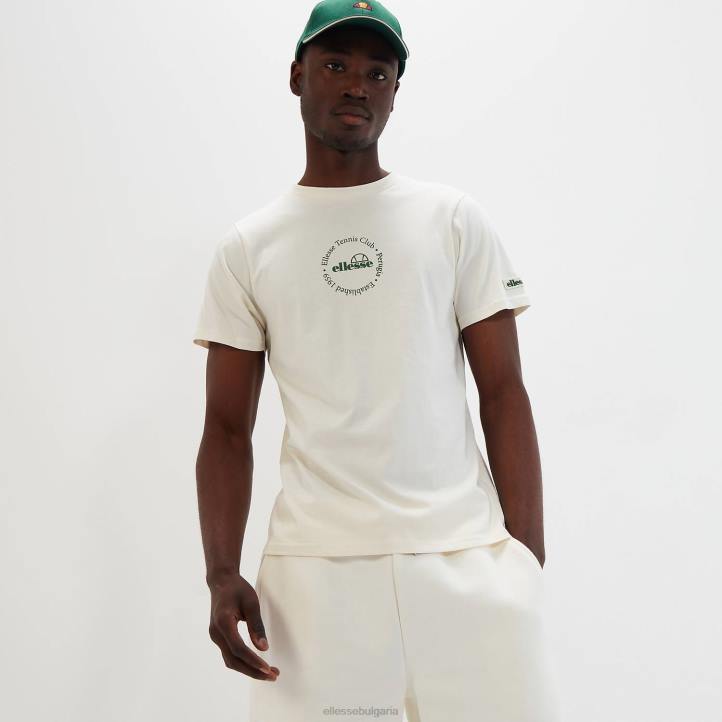 Ellesse унисекс melodi tee мръсно бяло облекло 80BR81
