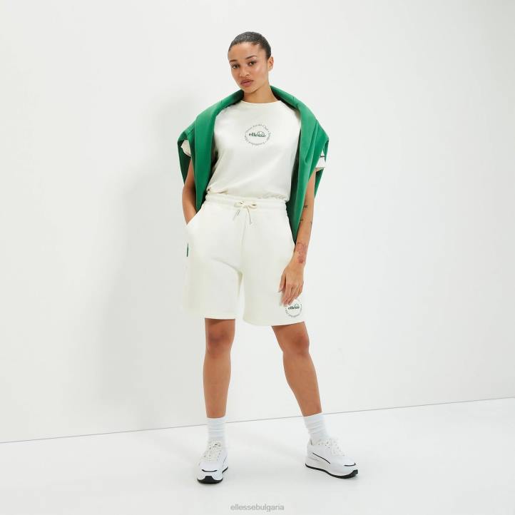 Ellesse унисекс melodi tee мръсно бяло облекло 80BR81
