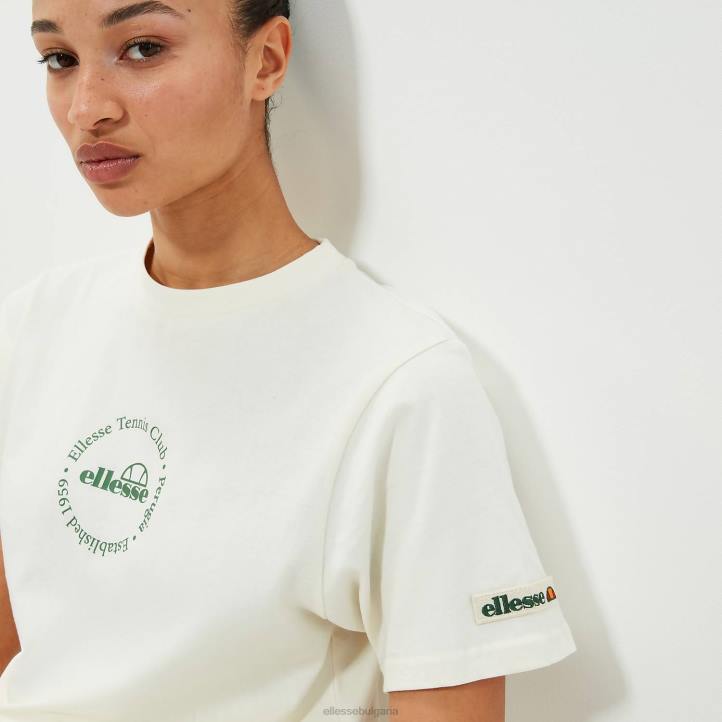 Ellesse унисекс melodi tee мръсно бяло облекло 80BR81