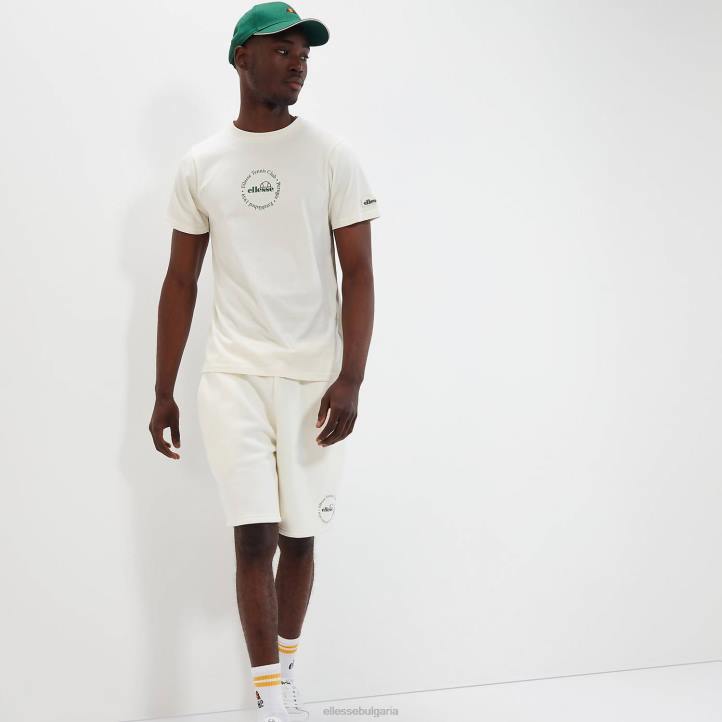 Ellesse унисекс melodi tee мръсно бяло облекло 80BR81