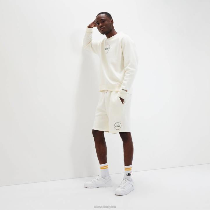 Ellesse унисекс melodi tee мръсно бяло облекло 80BR81