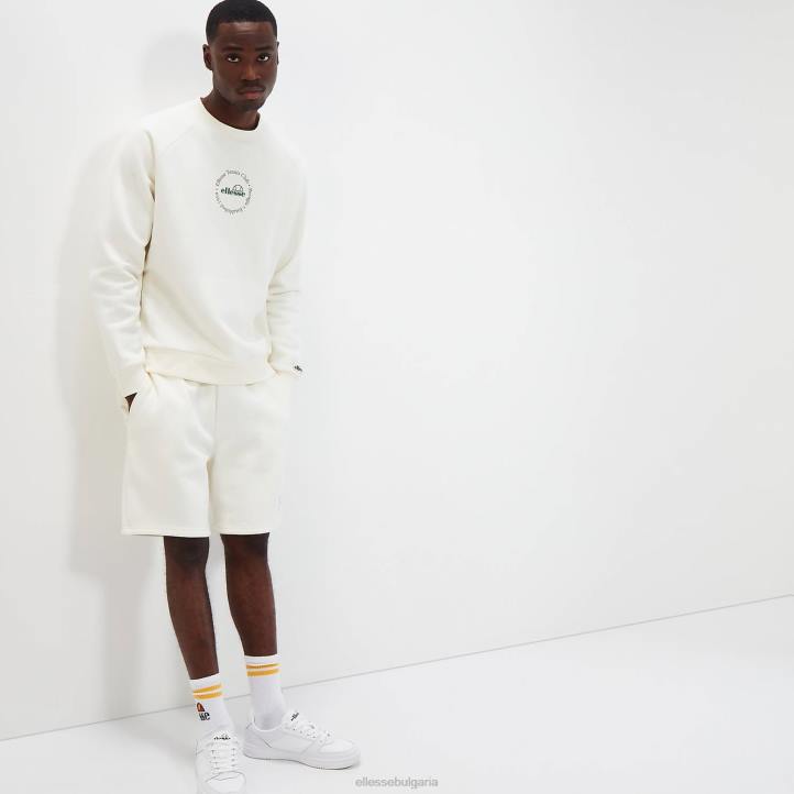Ellesse унисекс melodi tee мръсно бяло облекло 80BR81